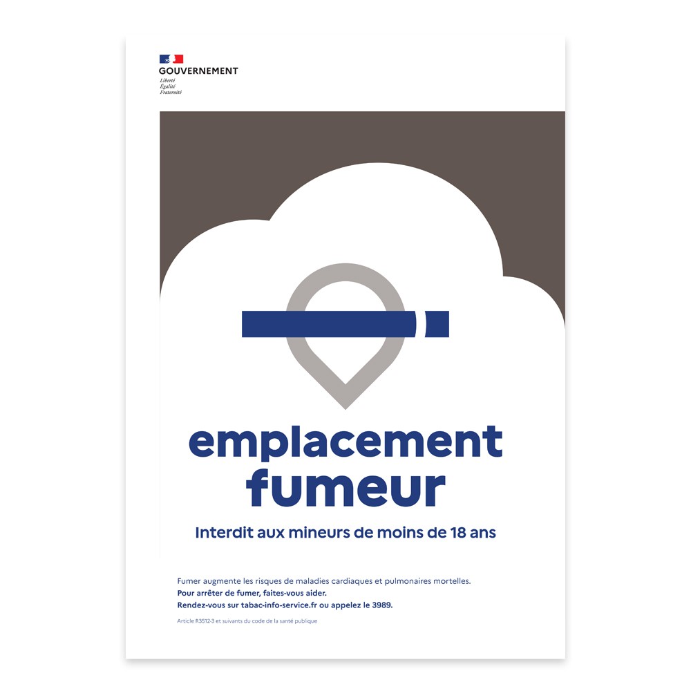 Produit personnalisé Panneau Emplacement Ecole sans Tabac A4 – Sticker, PVC 3 mm ou Alu 3 mm - copie - copie