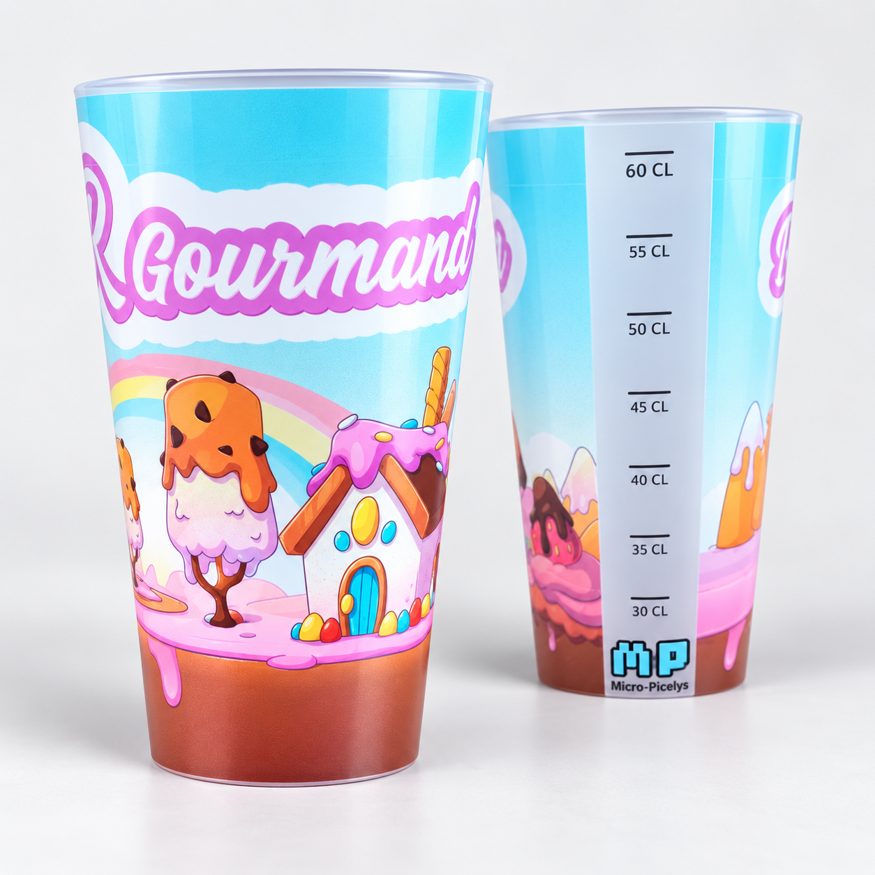 Aperçu Éco-cup personnalisé 50 à 60 cl