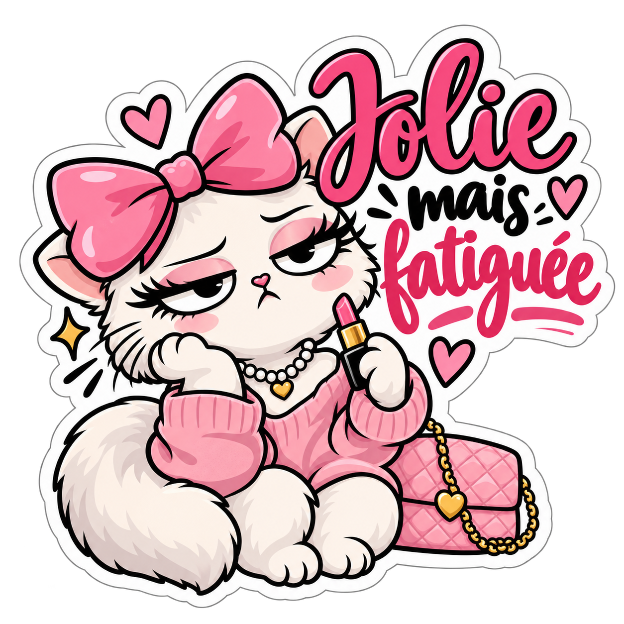 Produit personnalisé Sticker humoristique – Collection Française